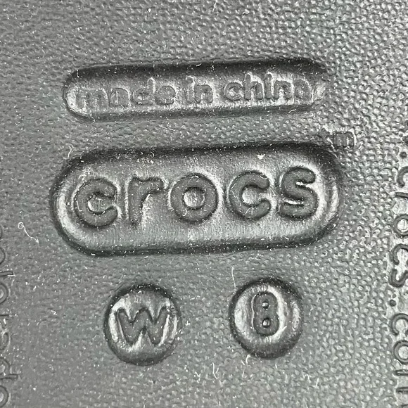 Crocs Women’s Size 8.0 Kadee Triple Black Slip On Ballet Flats - Picture 10 of 10